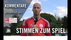 Die Stimme zum Spiel | TuS Dassendorf – Wedeler TSV (1. Spieltag, Oberliga Hamburg)
