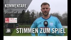 Die Stimme zum Spiel | TuS Dassendorf –  Barmbek-Uhlenhorst (Oberliga) | Pra?sentiert von MY-BED.eu