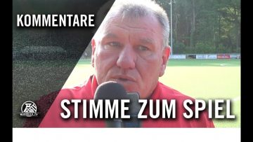 Die Stimme zum Spiel | TuS Harpen – Concordia Wiemelhausen (Finale, Kreispokal Bochum)