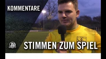 Die Stimme zum Spiel | TV Jahn Hiesfeld – Wuppertaler SV (Viertelfinale, Niederrheinpokal)