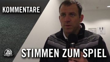 Die Stimme zum Spiel (VfB Speldorf – DJK VfB Frohnhausen, Testspiel) | RUHRKICK.TV