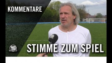 Die Stimme zum Spiel | VfB Unterliederbach – DJK Flörsheim (28. Spieltag, Gruppenliga Wiesbaden)