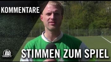 Die Stimme zum Spiel (VfL Lohbrügge – Hamm United FC, Landesliga Hansa) | ELBKICK.TV