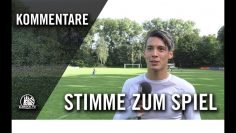 Die Stimme zum Spiel | VfL Pinneberg – Hamburger SV III (1. Spieltag, Oberliga Hamburg)