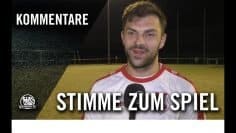 Die Stimme zum Spiel | VfR Kesselstadt – 1.FC 1906 Erlensee (Kreispokal, 3. Runde)