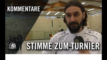 Die Stimme zum Turnier (BFV-Hallenmeisterschaft der B-Junioren 2019)