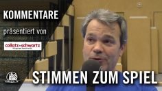 Die Stimme zum Turnier (Collatz+Schwartz Cup) | ELBKICK.TV präsentiert von Collatz+Schwartz