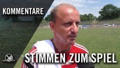 Die Stimmen | Chemnitzer FC U19 – Eimsbütteler TV U19 (Rückspiel, U19-Bundesliga-Aufstiegsrunde)
