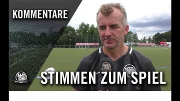 Die Stimmen | Kickers Offenbach U17 – Karbener SV U17 (1. Spieltag, Hessenliga)