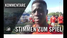 Die Stimmen | SC Fortuna Köln II – FC Viktoria Köln II (28. Spieltag, Landesliga)