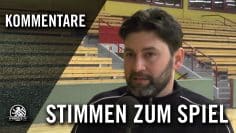 Die Stimmen zum Hallenturnier der Landesliga (Vorrunde, Gruppe 4) | SPREEKICK.TV