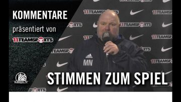 Die Stimmen zum I Ahrensburger TSV – TSV Wandsetal (Bezirksliga) | Präsentiert von 11Teamsports