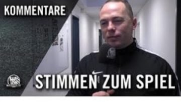 Die Stimmen zum Spiel | 1. FC 1906 Erlensee – SV Zeilsheim (Testspiel)