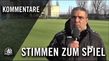 Die Stimmen zum Spiel (1. FC Afrisko – BSC Kickers 1900, Kreisliga A, Staffel 1) | SPREEKICK.TV
