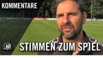 Die Stimmen zum Spiel |  1. FC Köln U19 – FC St. Pauli U19 (Freundschaftsspiel)