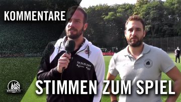 Die Stimmen zum Spiel | 1. FC Köln U16 – Lindenthal-Hohenlind U17 (3. Spieltag, Mittelrheinliga)