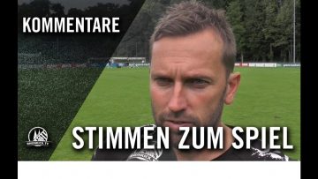 Die Stimmen zum Spiel | 1. FC Köln U17 – SC Freiburg U17 (Testspiel)