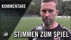 Die Stimmen zum Spiel | 1. FC Köln U17 – Karlsruher SC U17 (Testspiel)