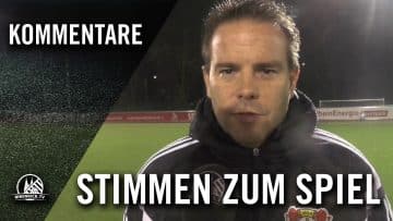 Die Stimmen zum Spiel (1. FC Köln – Bayer 04 Leverkusen, U17 B-Junioren, Freundschaftsspiel)