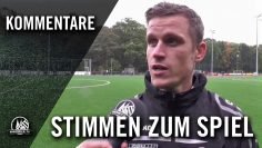 Die Stimmen zum Spiel (1. FC Köln – SC Fortuna Köln, U17 B-Junioren, Mittelrheinliga) | RHEINKICK.TV