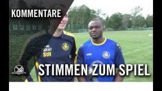 Die Stimmen zum Spiel | 1. FC Lok Leipzig II – SpVgg Leipzig II (1. Kreisklasse St. 1, 24. Spieltag)
