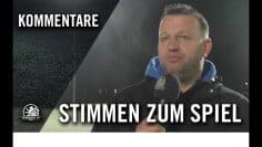 Die Stimmen zum Spiel | 1. FC Novi Pazar Neukölln 95 – Berliner SC (Achtelfinale, Pokal)