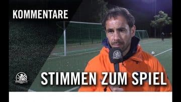 Die Stimmen zum Spiel | 1. FC Schöneberg U19 – Hertha BSC U19 (1. Runde, Pokal)