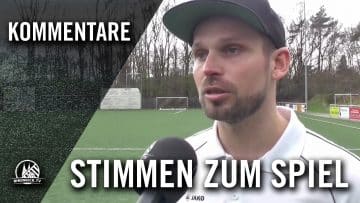 Die Stimmen zum Spiel (1. FC Spich – S.C. Fortuna Köln II, Bezirksliga, Staffel 1) | RHEINKICK.TV