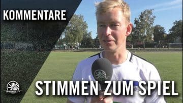 Die Stimmen zum Spiel | 1.FC Union Berlin U15 – Hertha BSC U15