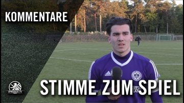 Die Stimmen zum Spiel | 1. FC Union Berlin U19 – Tennis Borussia Berlin U19 (Halbfinale, Pokal)