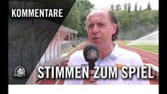 Die Stimmen zum Spiel | 1. FC Union Berlin U17 – Hertha BSC U17 (Finale, Pokal)