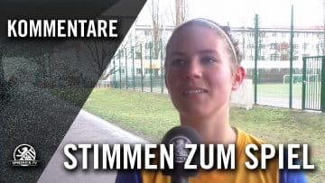 Die Stimmen zum Spiel (1. FC Union Berlin II – SFC Stern 1900, 11er Frauen Berlin-Liga)