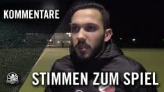 Die Stimmen zum Spiel (1. FC Wilmersdorf – CFC Hertha 06, Testspiel) | SPREEKICK.TV