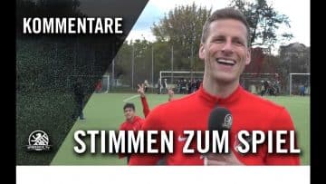 Die Stimmen zum Spiel | 1. FC Wilmersdorf – Berliner AK 07 (2. Runde, Pokal)