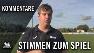 Die Stimmen zum Spiel | 1. FCA 04 Darmstadt U19 – JFV Bergstraße U19 (9. Spieltag, Kreisliga)