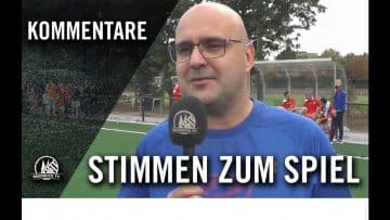 Die Stimmen zum Spiel | 1. FSV Köln 99 – JSV Köln 96 (1. Spieltag, Kreisliga B, Staffel 1)
