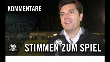 Die Stimmen zum Spiel | 1. FSV Schiertsein – SV Frauenstein (12. Spieltag, Kreisoberliga Wiesbaden)