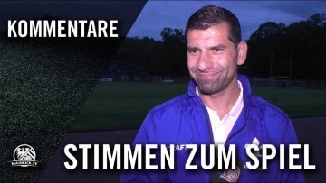 Die Stimmen zum Spiel | 1. Hanauer FC – SV Darmstadt 98 (Testspiel)