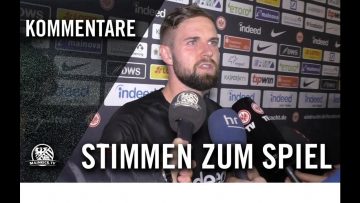 Die Stimmen zum Spiel | 1.Hanauer FC – SG Eintracht Frankfurt (Testspiel)