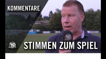 Die Stimmen zum Spiel | 1. Hanauer FC 1893 – SpVgg. 03 Neu-Isenburg (2. Runde Hessenpokal)