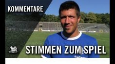 Die Stimmen zum Spiel | 1. Hanauer FC – SV Darmstadt 98 (Testspiel)