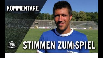 Die Stimmen zum Spiel | 1. Hanauer FC – SV Darmstadt 98 (Testspiel)