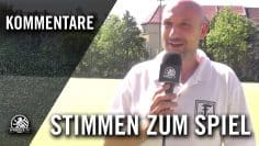 Die Stimmen zum Spiel (1. Traber FC Mariendorf – Friedenauer TSC II, Testspiel) | SPREEKICK.TV