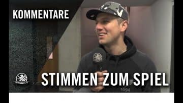 Die Stimmen zum Spiel | Achtzehnvierundneunzig – FC Liria (Achtelfinale, Futsal-Pokal)