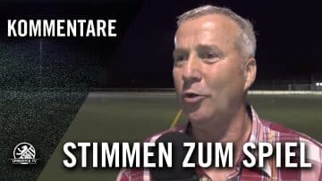 Die Stimmen zum Spiel (Adlershofer BC 08 – Köpenicker SC, Testspiel) | SPREEKICK.TV