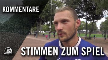 Die Stimmen zum Spiel (Afrika FC – Arminia 09 II, Kreisliga D, Staffel 5, Kreis Köln) | RHEINKICK.TV