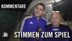 Die Stimmen zum Spiel (Ahrensburger TSV – TSV DUWO 08, Kreisliga 6) | ELBKICK.TV