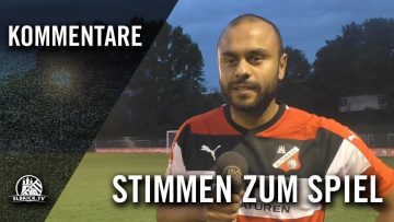 Die Stimmen zum Spiel | Altona 93 – SV Drochtersen/Assel (4. Spieltag, Regionalliga Nord)
