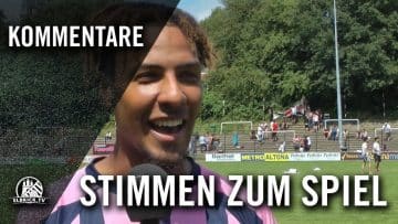 Die Stimmen zum Spiel | Altona 93 – Dulwich Hamlet FC (Testspiel)