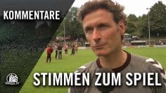 Die Stimmen zum Spiel (Altona 93 – SV Eichede, Aufstiegsrunde Regionalliga Nord) | ELBKICK.TV